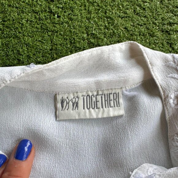 Together! Embroidered Button Blouse - Picture 3 of 3